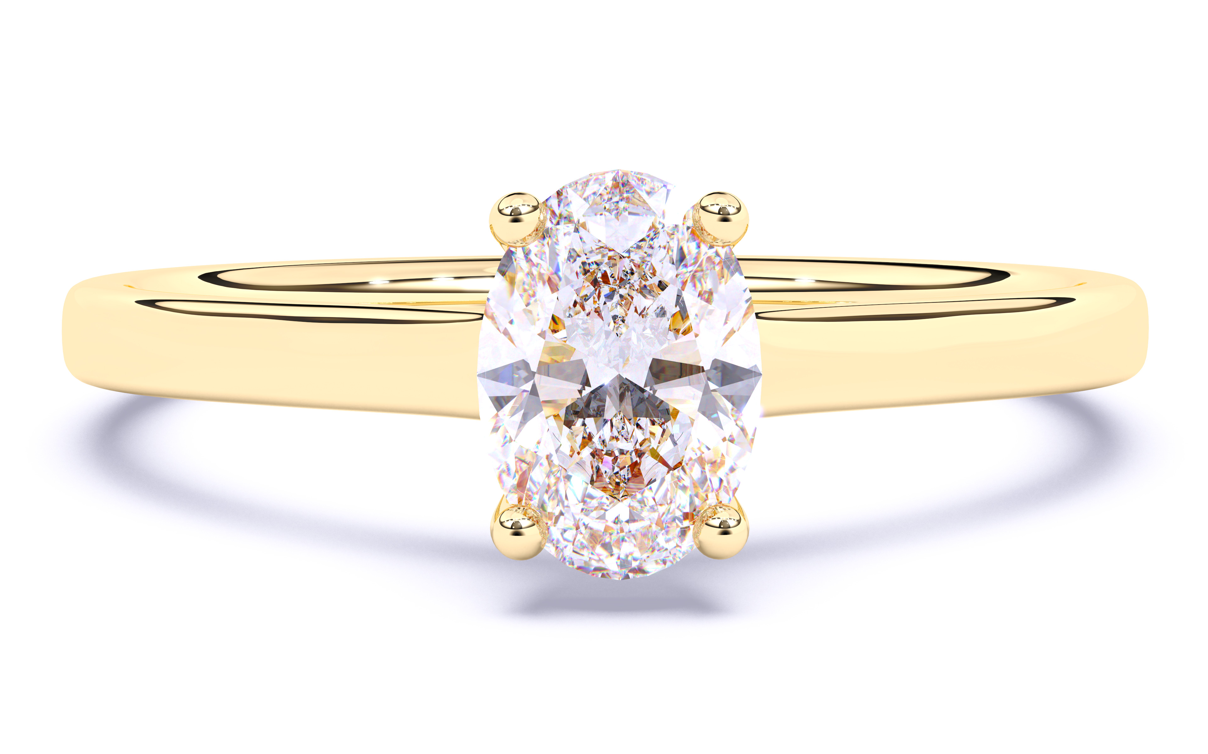 Solitaire Engagement ring 3dm stl renders details 3D print model_12