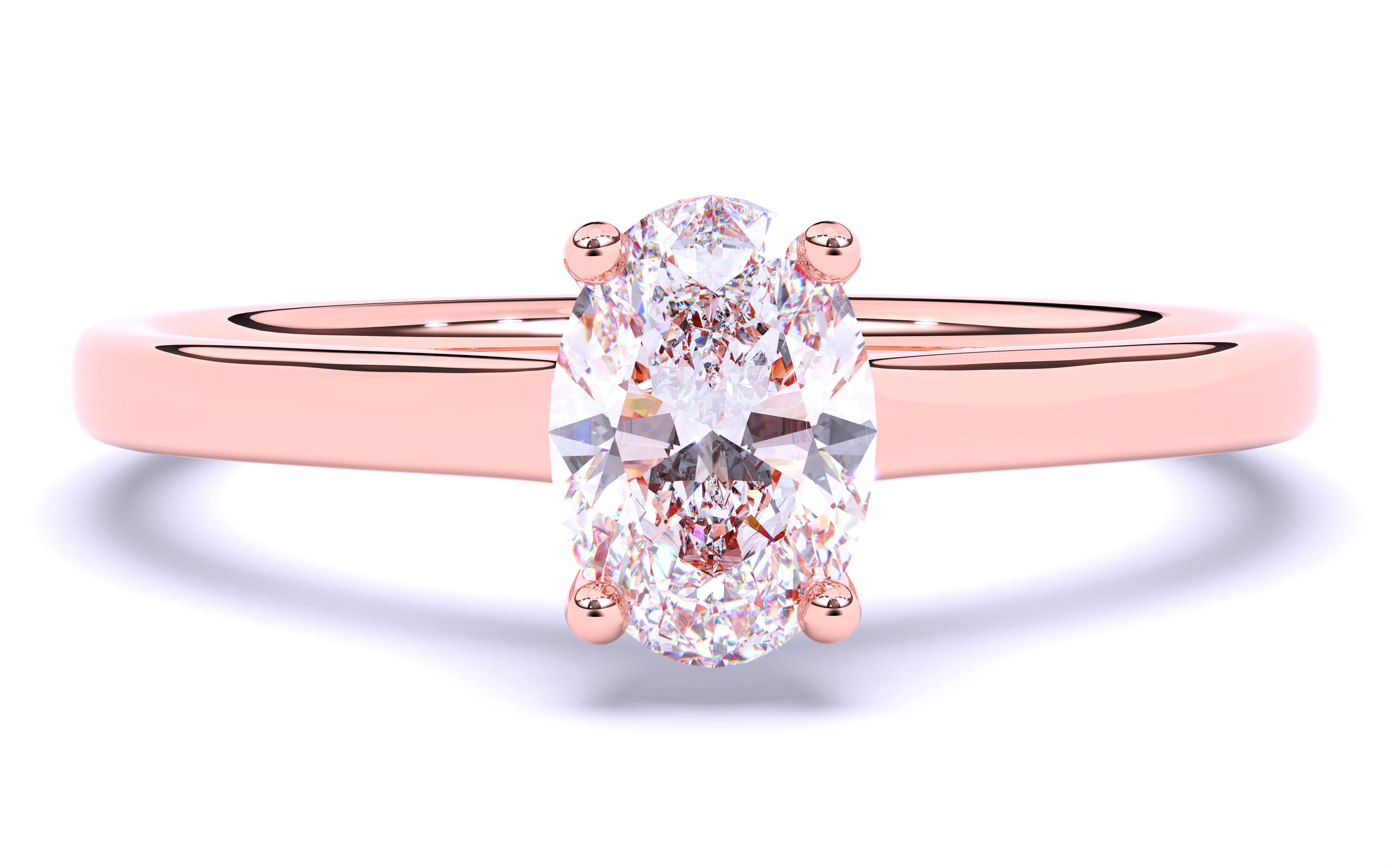 Solitaire Engagement ring 3dm stl renders details 3D print model_17