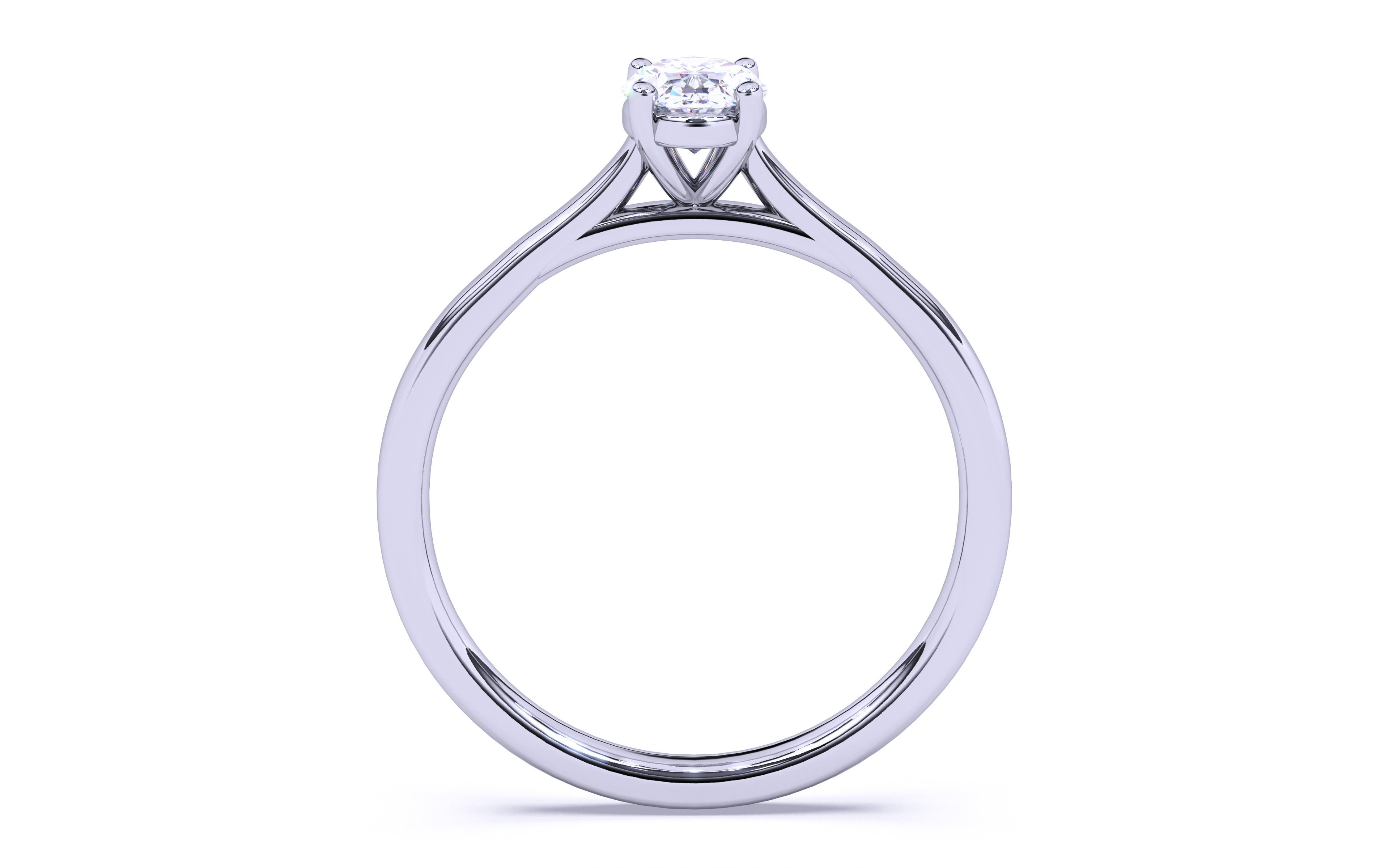 Solitaire Engagement ring 3dm stl renders details 3D print model_8