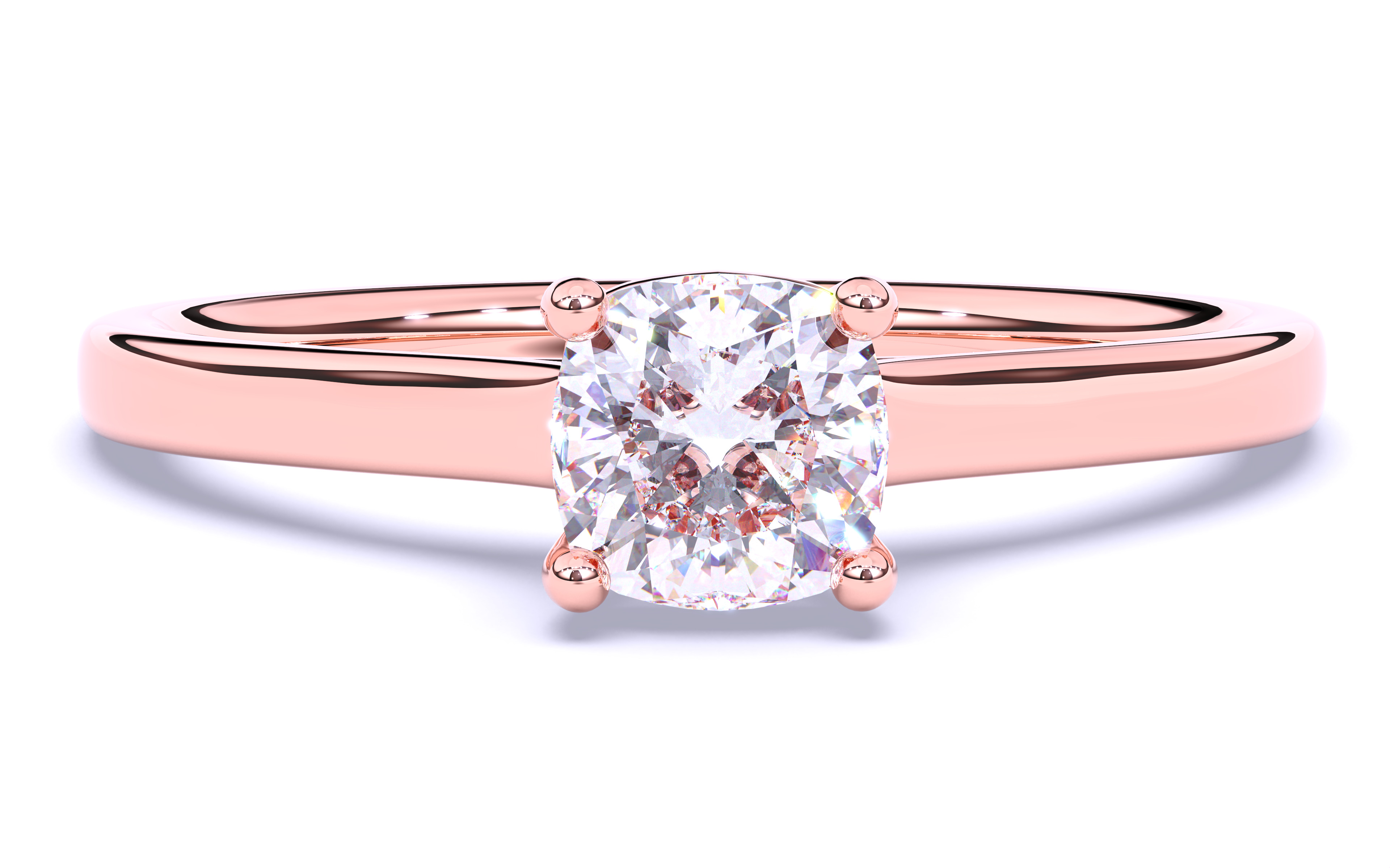 Solitaire Engagement ring 3dm stl renders details 3D print model_13