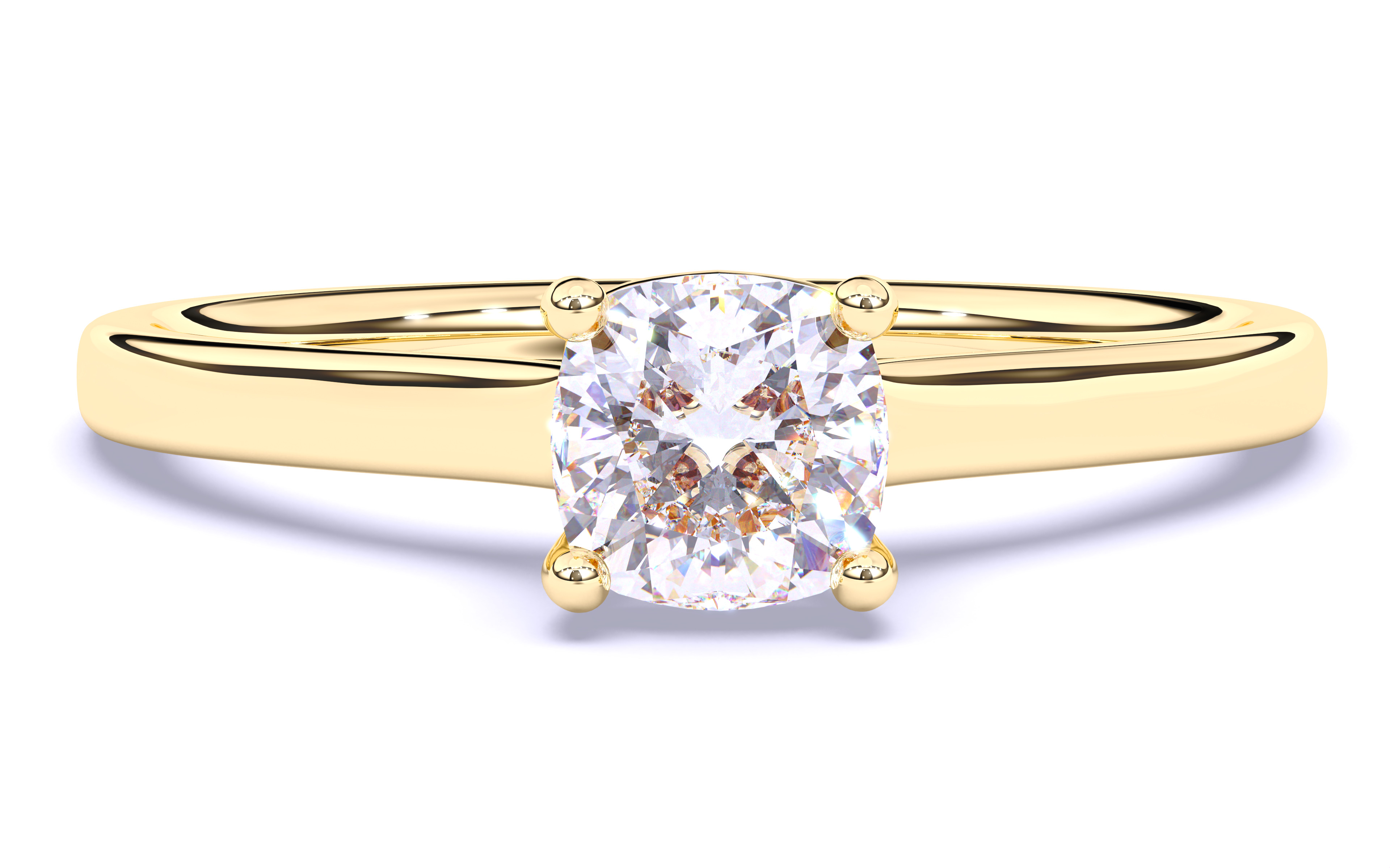 Solitaire Engagement ring 3dm stl renders details 3D print model_17