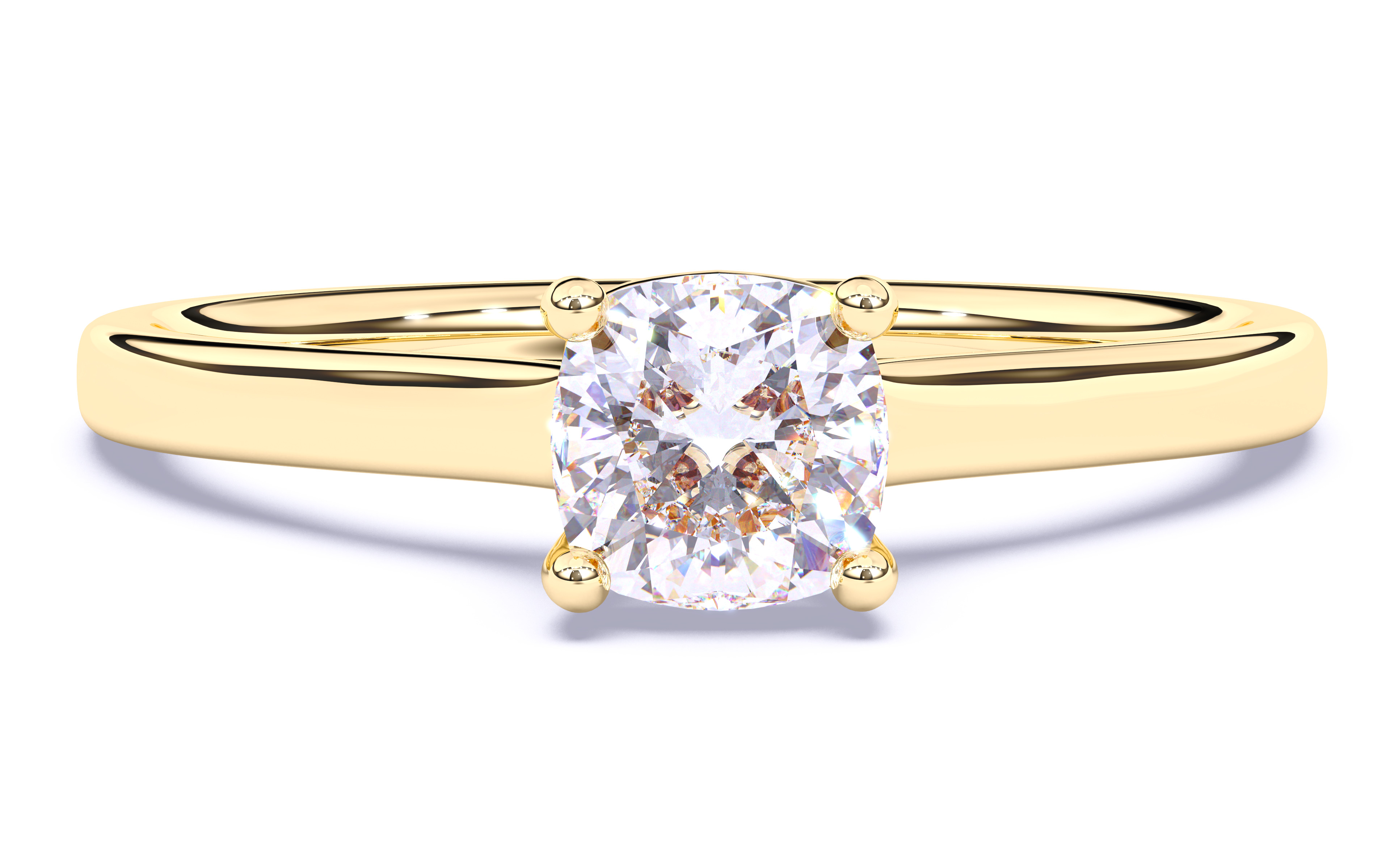 Solitaire Engagement ring 3dm stl renders details 3D print model_16