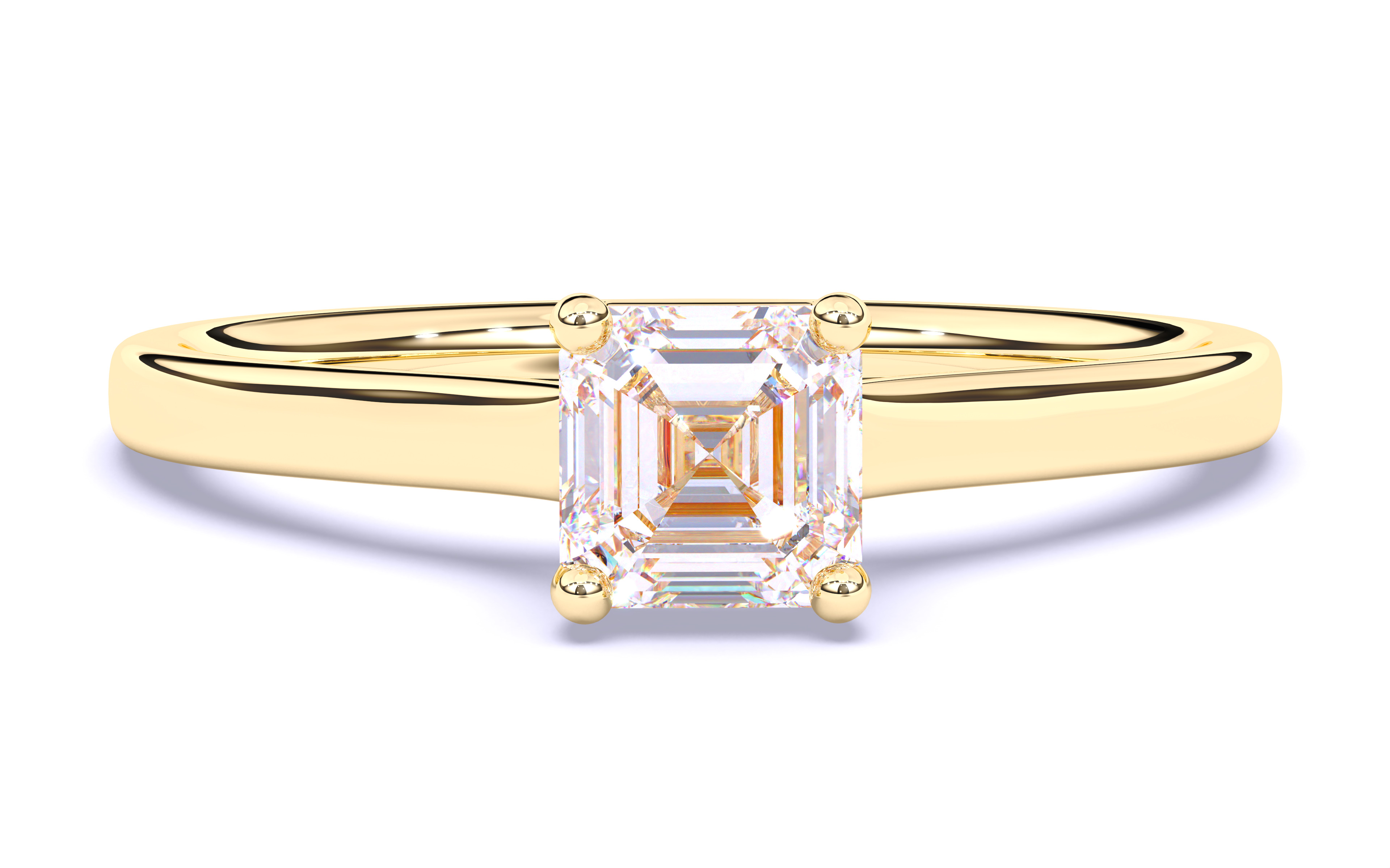 Solitaire Engagement ring 3dm stl renders details 3D print model_17