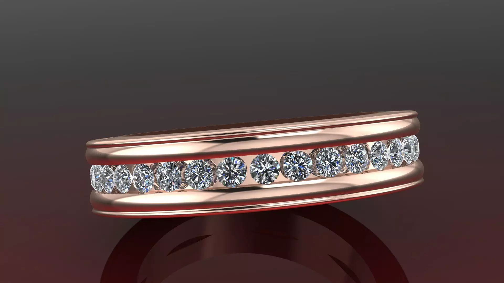 STONE RING 3D print model_0