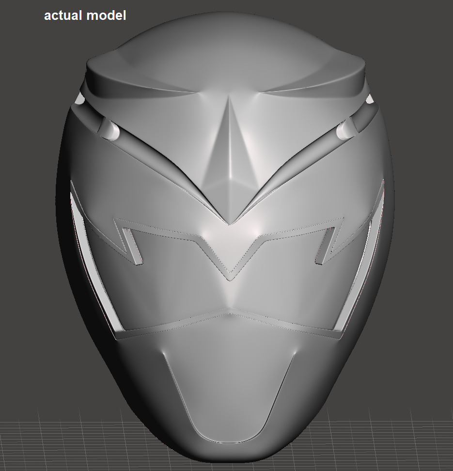 Power Rangers Dino Thunder Helmets Pack 3D print model_12