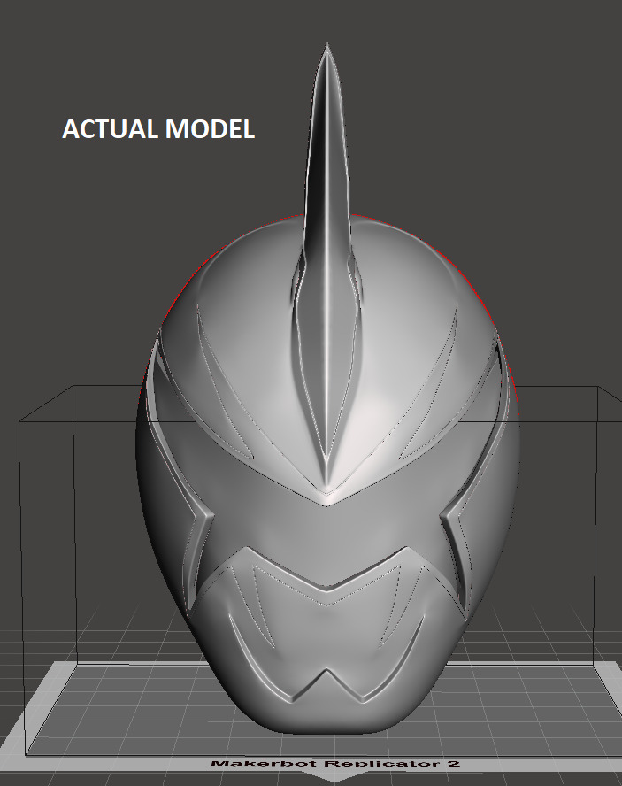 Power Rangers Dino Thunder Helmets Pack 3D print model_9