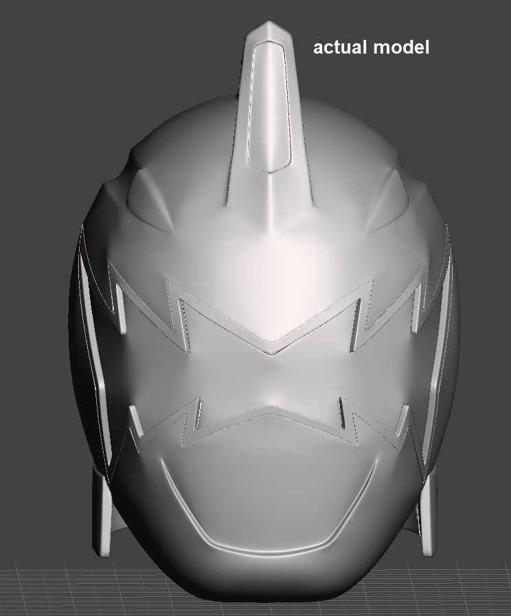 Power Rangers Dino Thunder Helmets Pack 3D print model_11