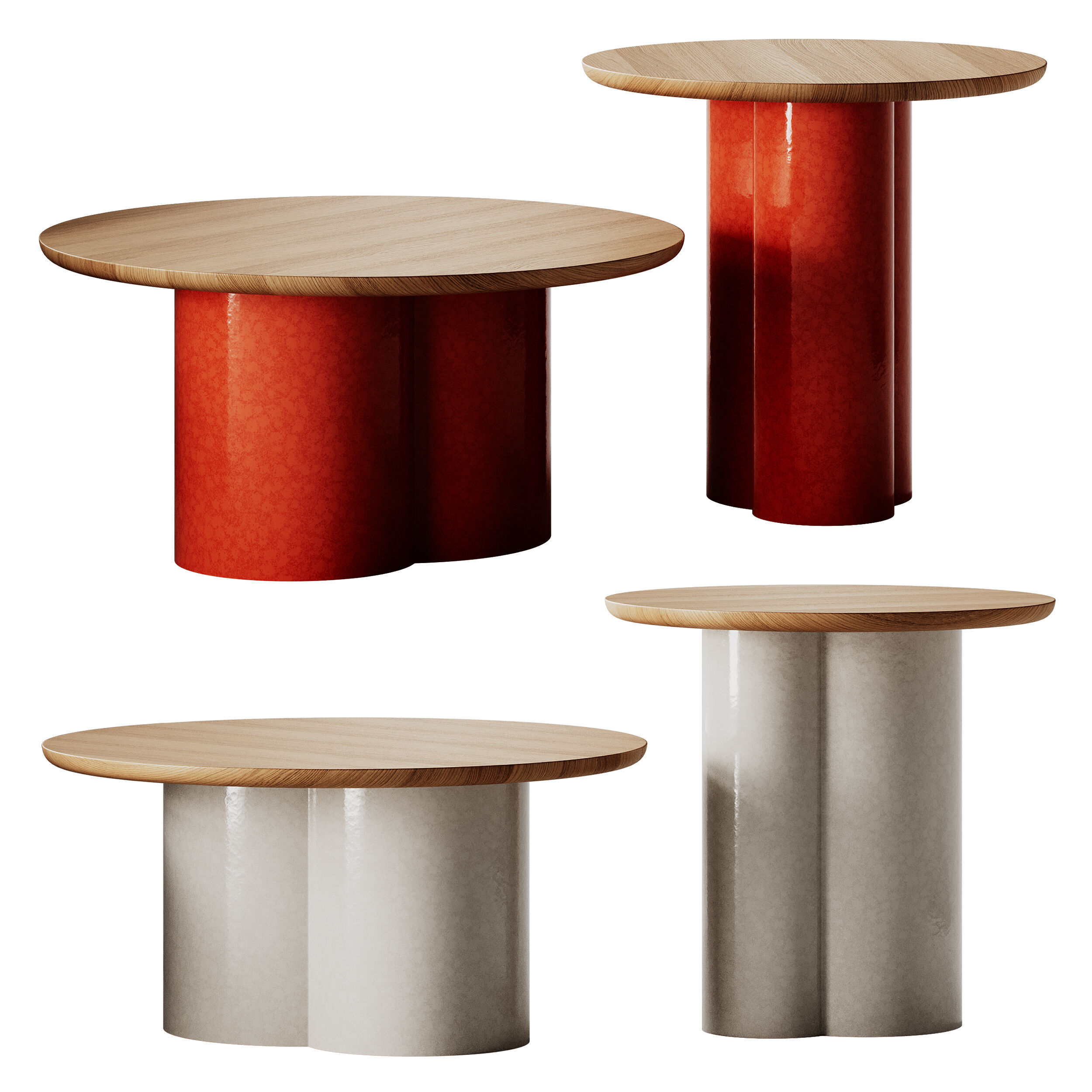 Arvin Coffee Tables by Vincent Sheppard 3D model_2
