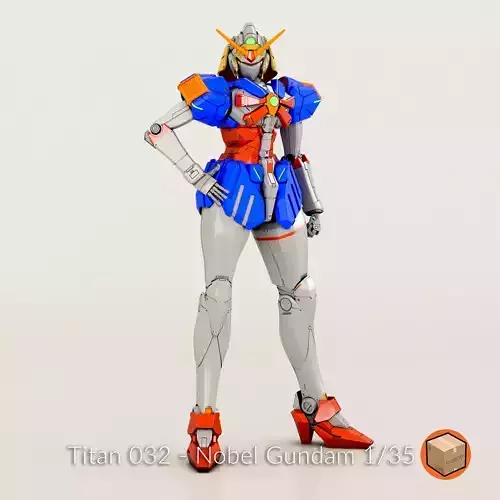 Titan 032 - Aka Nobel Gundam 3D print model