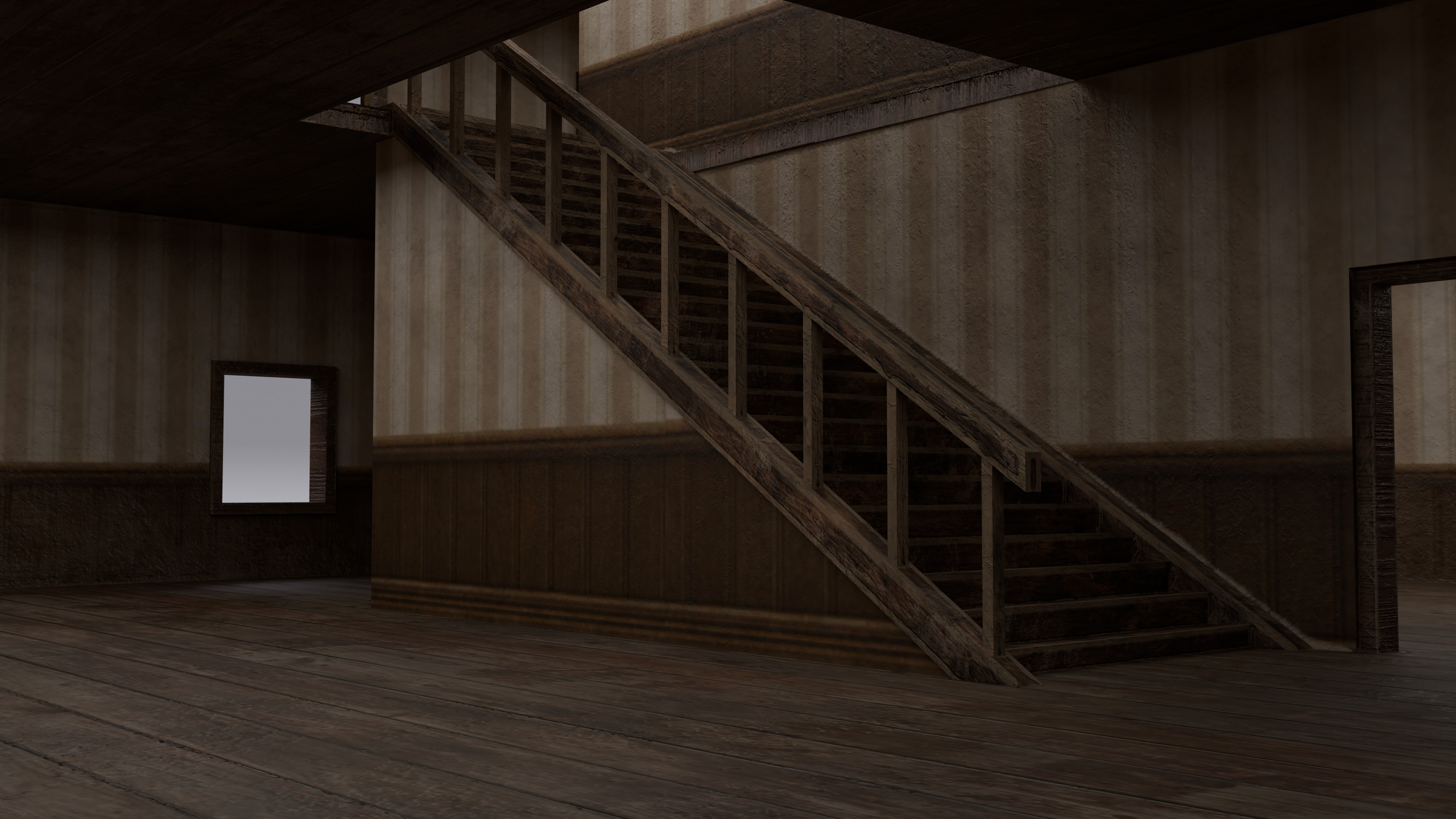 Free fire House Low-poly 3D model_4