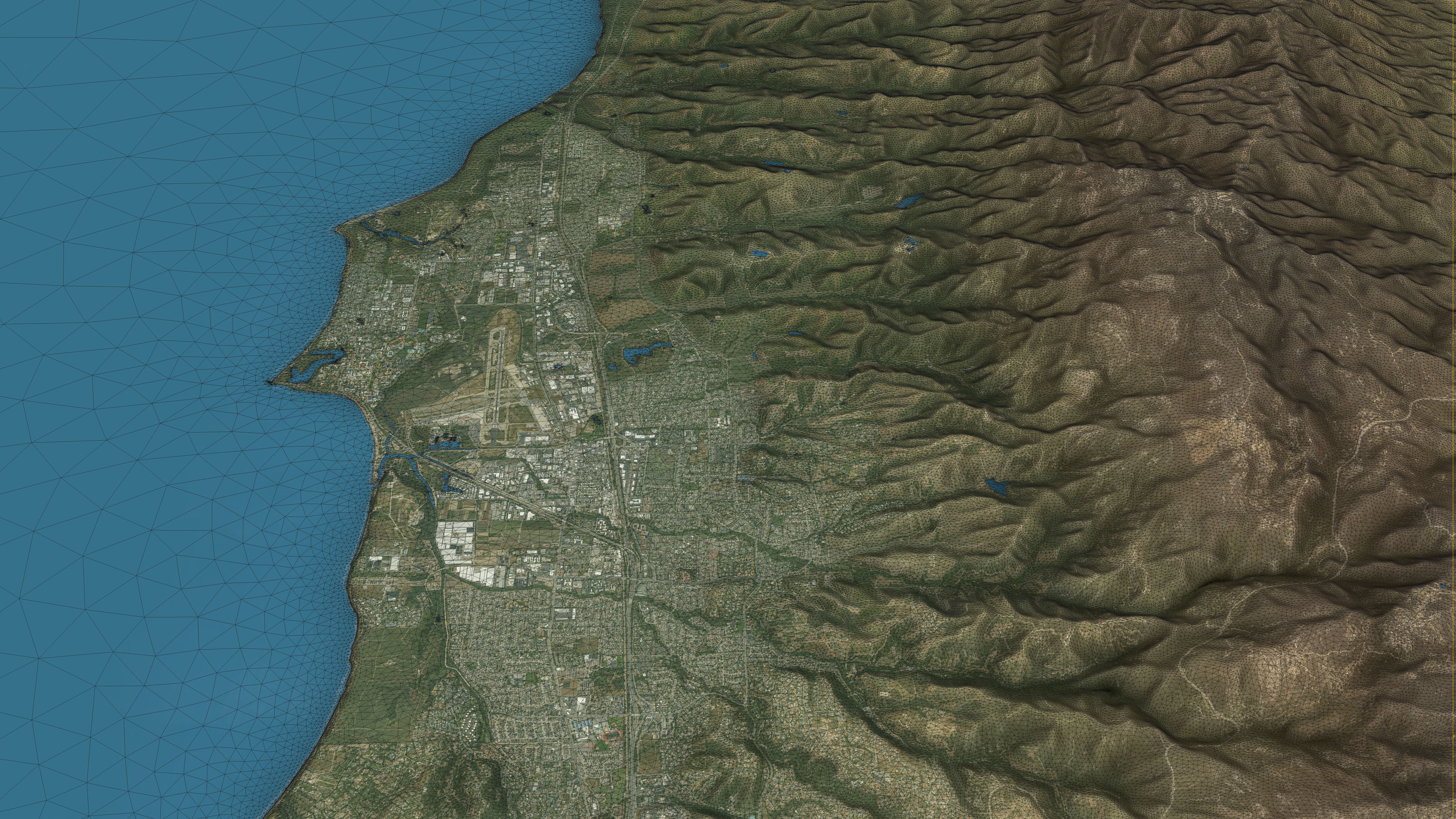 Santa Barbara - Topography Terrain 3D City 3D Model Collection_34