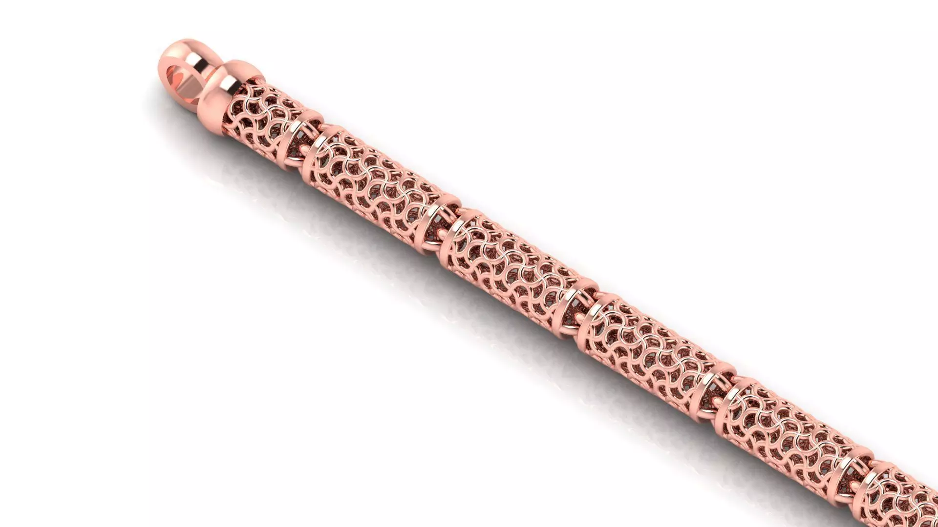 7MM Fancy Unisex Jolly 3D Chain 3D print model_0