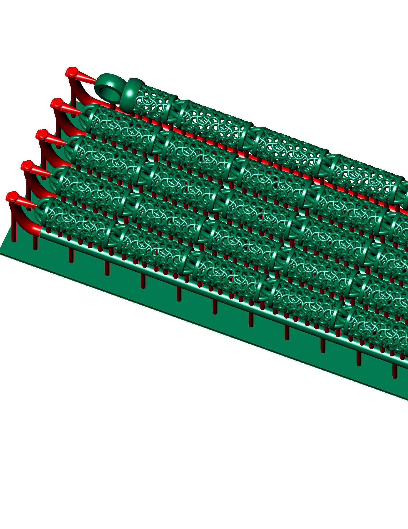 7MM Fancy Unisex Jolly 3D Chain 3D print model_3