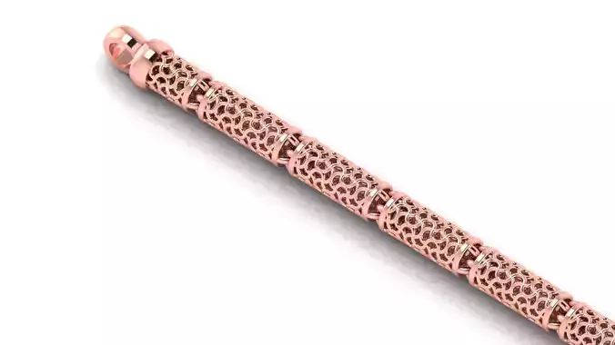 8MM Fancy Unisex Jolly 3D Chain 