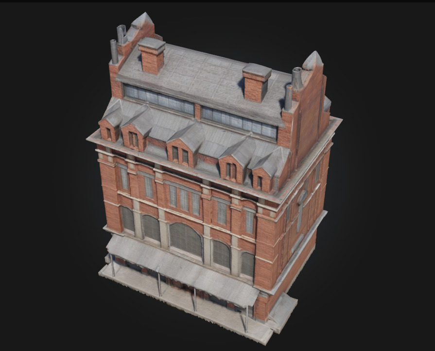 The Industrial Warehouse Grit and Function in a Massive Shell 3D model_4