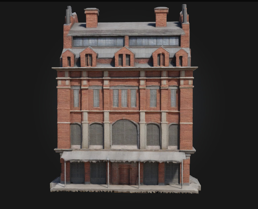 The Industrial Warehouse Grit and Function in a Massive Shell 3D model_6