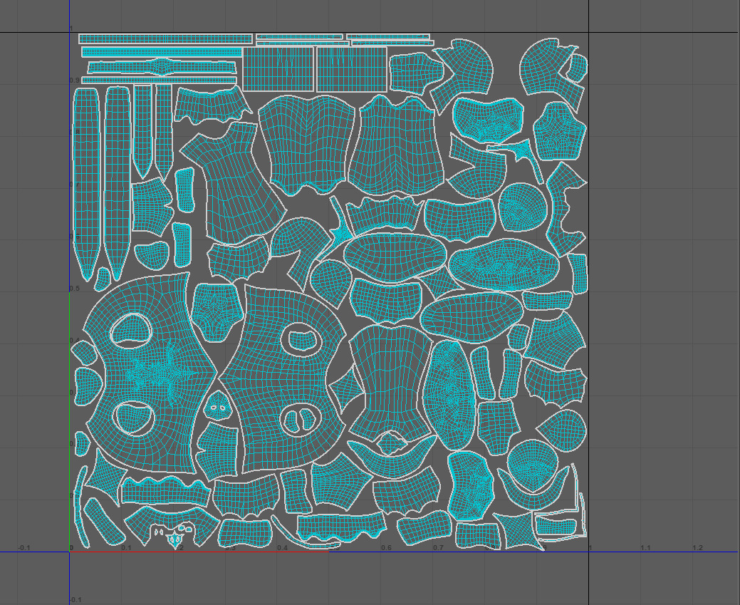 Knight game ready Low-poly 3D model_11