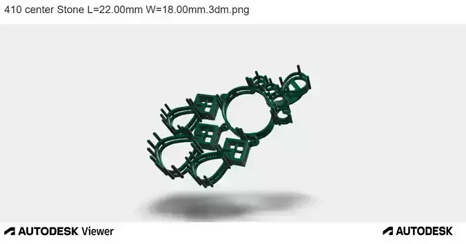 Baroque Radiance Pendant 3D print model