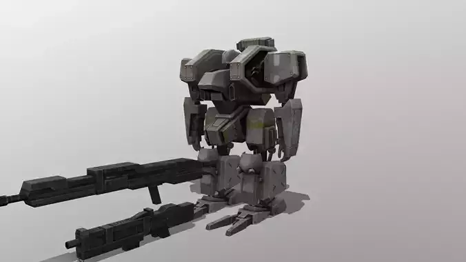 SK SVT SEA0026 Low-poly 3D model