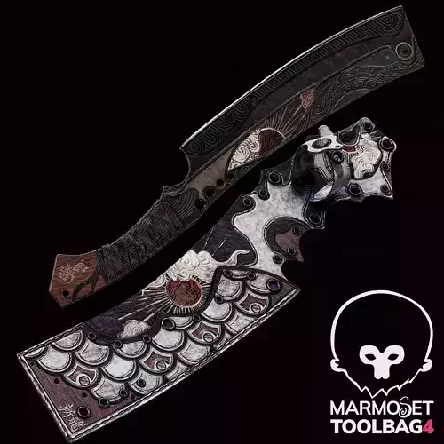 Asian Fantasy Sword with Ornaments