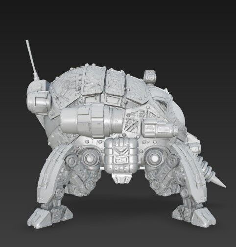 3D Printable Iron Oath Sentinel Sphere Steampunk Explorer  3D model_19
