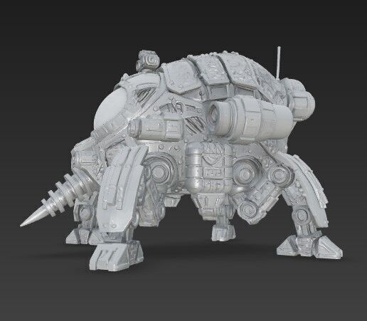 3D Printable Iron Oath Sentinel Sphere Steampunk Explorer  3D model_2