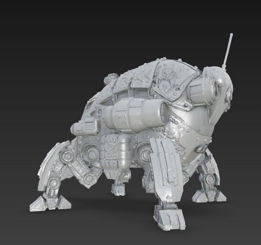 3D Printable Iron Oath Sentinel Sphere Steampunk Explorer  3D model_23