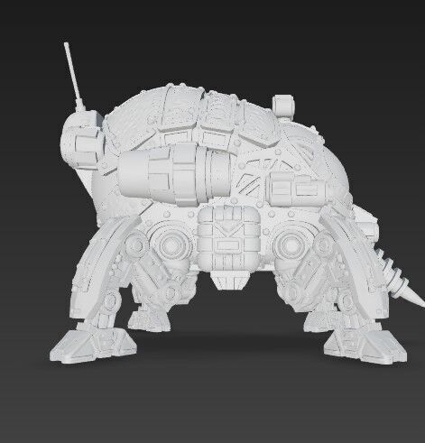 3D Printable Iron Oath Sentinel Sphere Steampunk Explorer  3D model_8