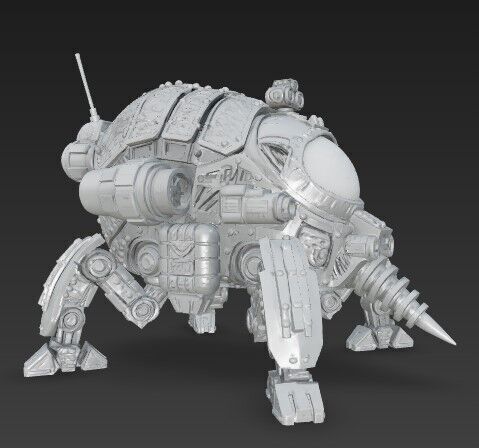 3D Printable Iron Oath Sentinel Sphere Steampunk Explorer  3D model_18