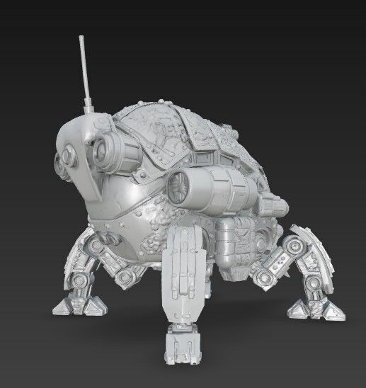 3D Printable Iron Oath Sentinel Sphere Steampunk Explorer  3D model_20