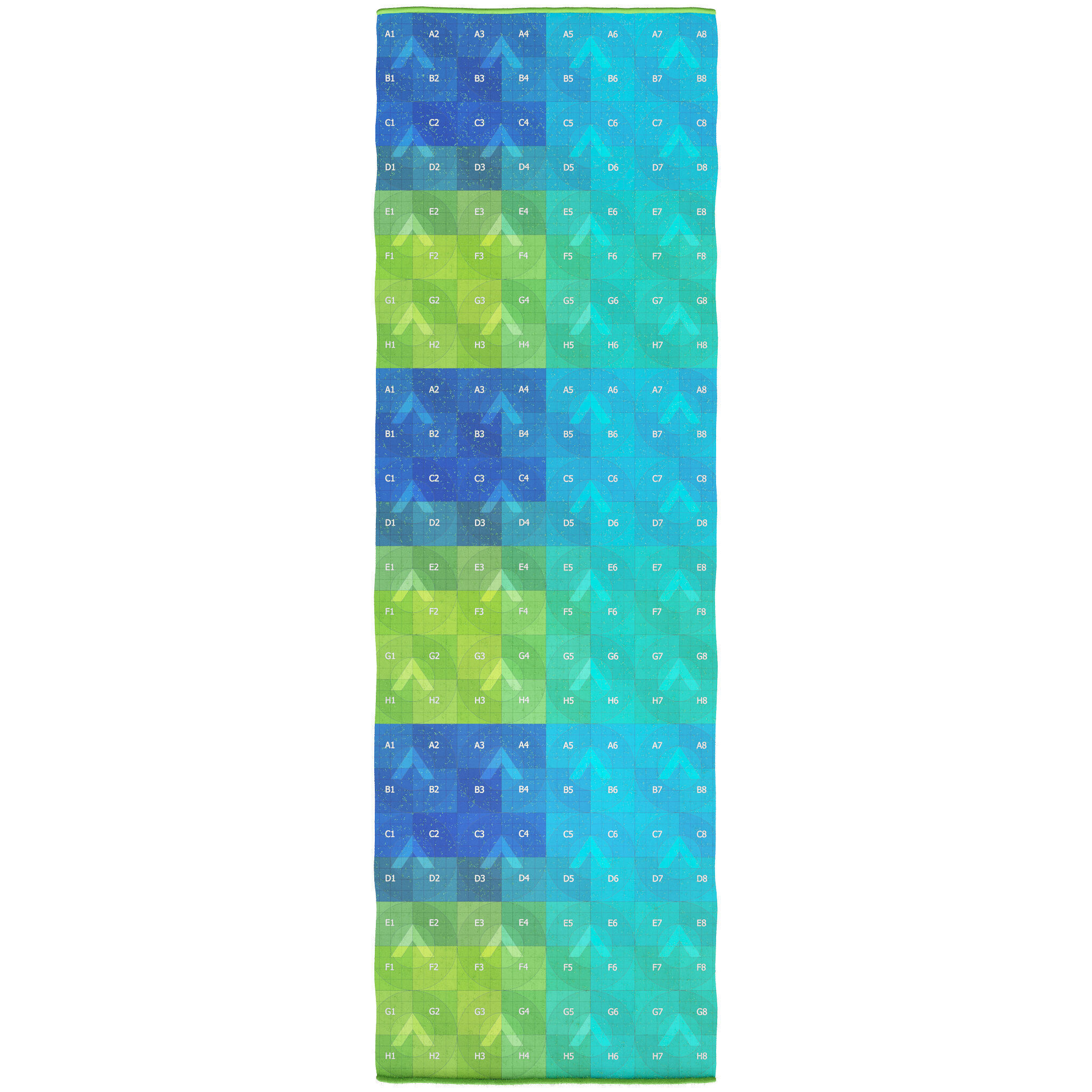 Benuta Wool Runner Patch Brown 3D model_7