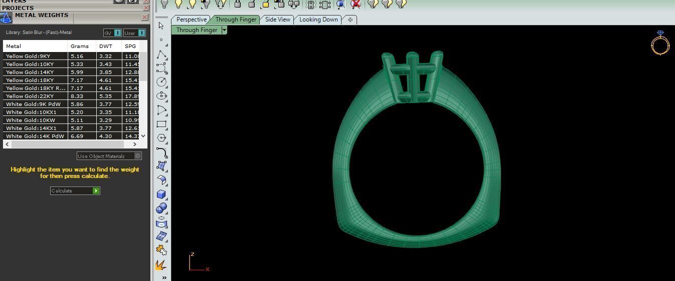Minimal Solitaire Ring 3D print model_19