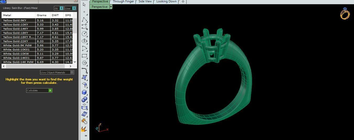 Minimal Solitaire Ring 3D print model_20
