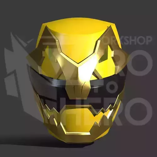 No1 Sentai Gozyuger - Gozyuger Yellow Helmet 3D print model