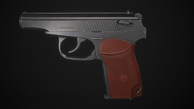 PM Game-Ready 3D Model Low-poly 3D model