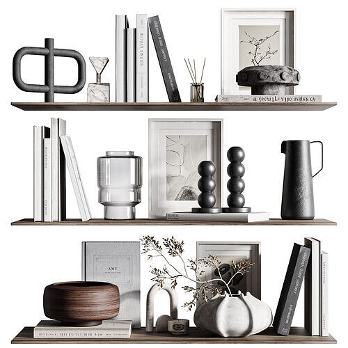 Decorative set18 3D model
