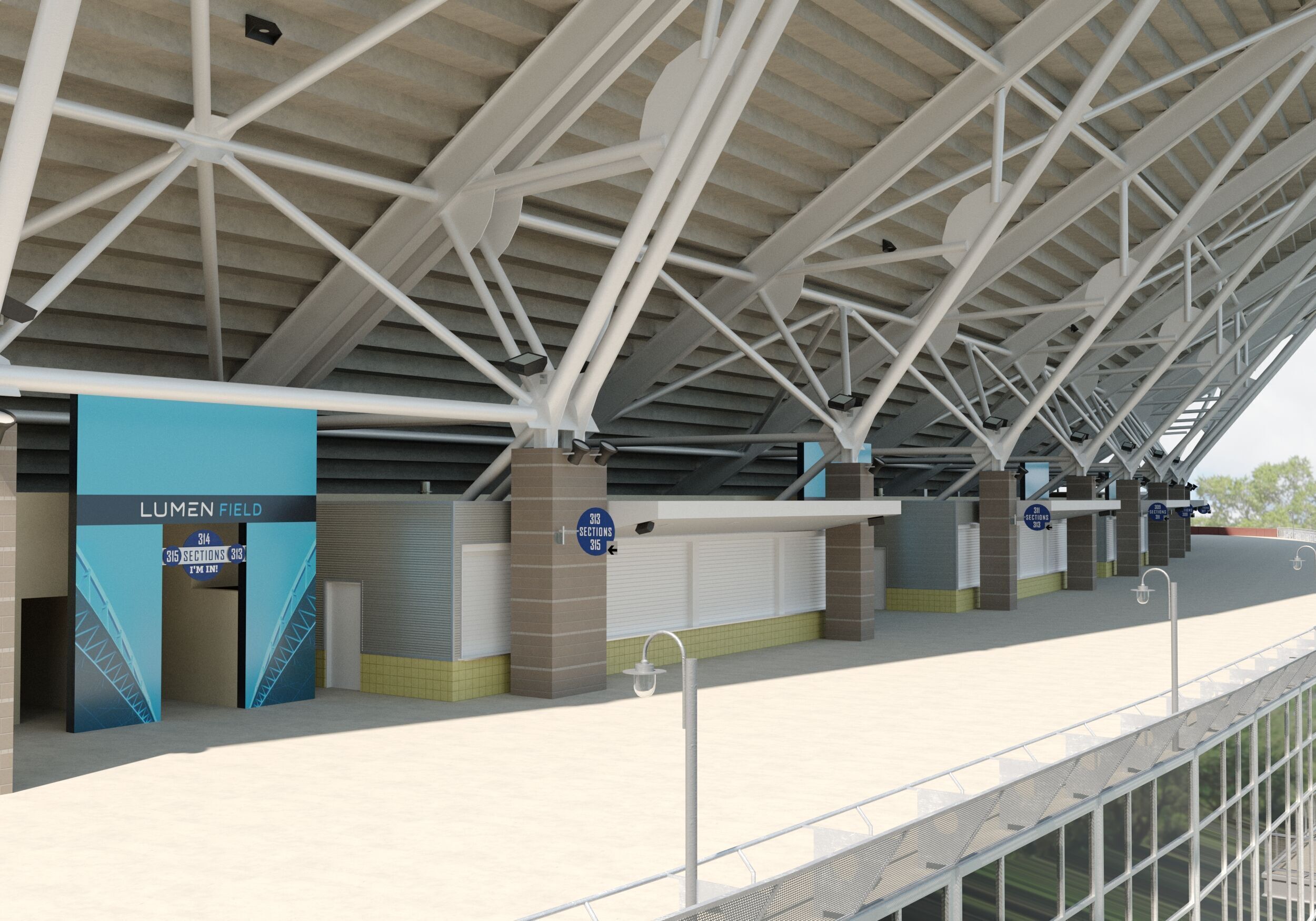 Lumen field 3D model_5