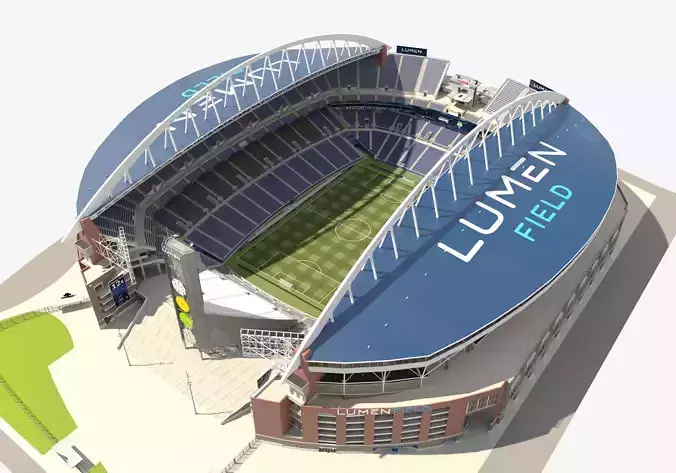 Lumen field 3D model