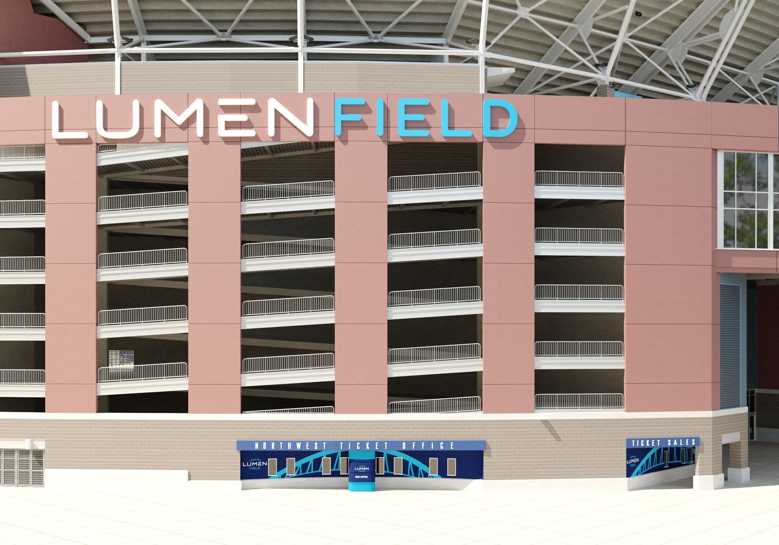 Lumen field 3D model_7
