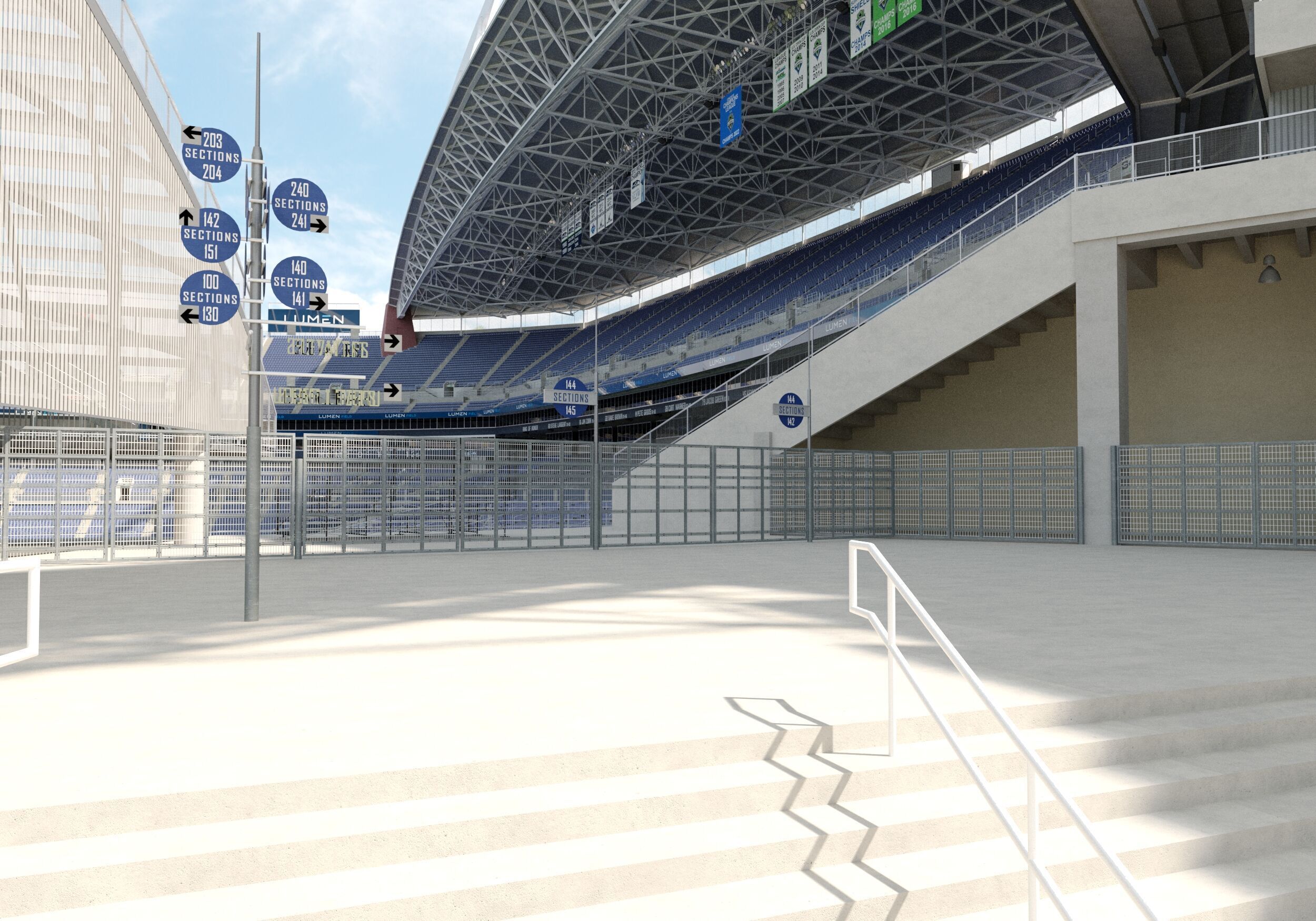 Lumen field 3D model_9