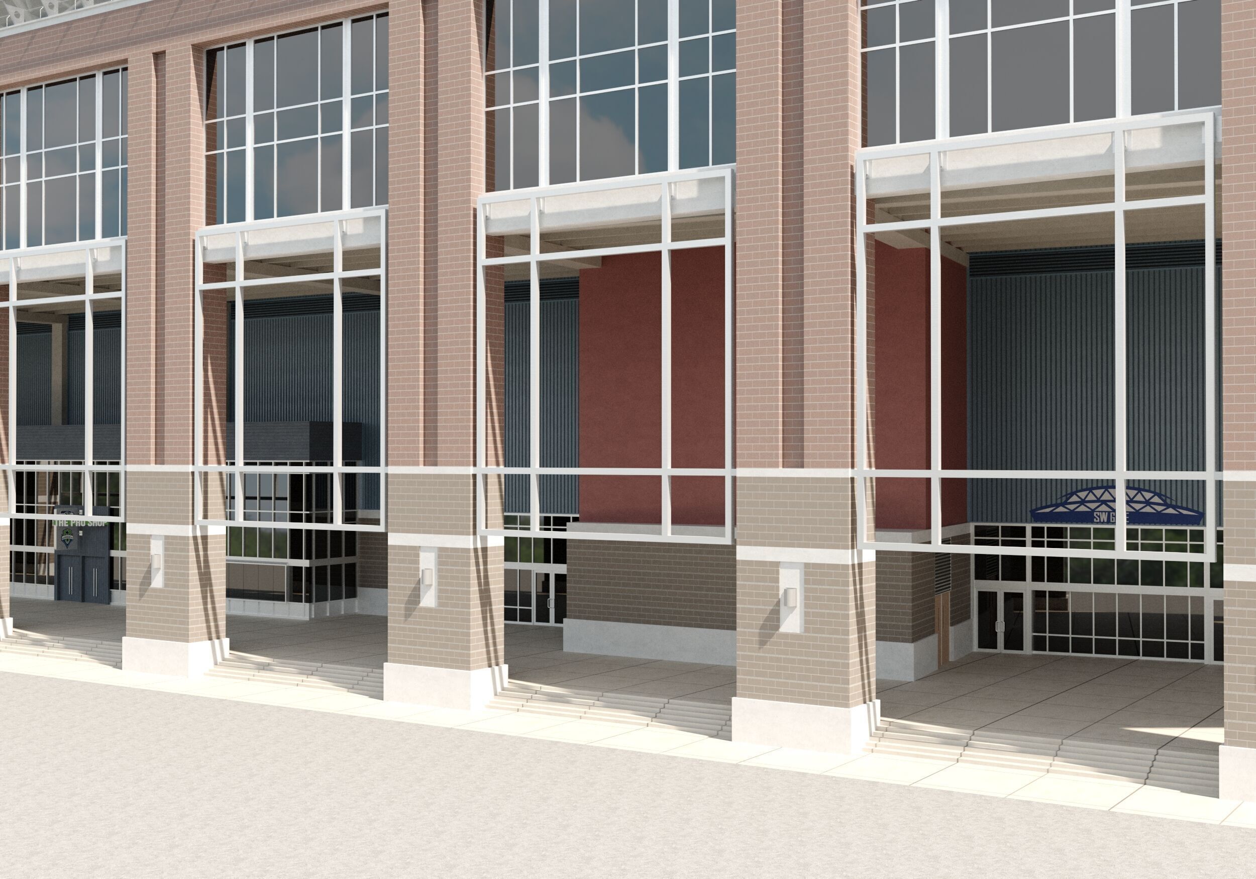 Lumen field 3D model_6