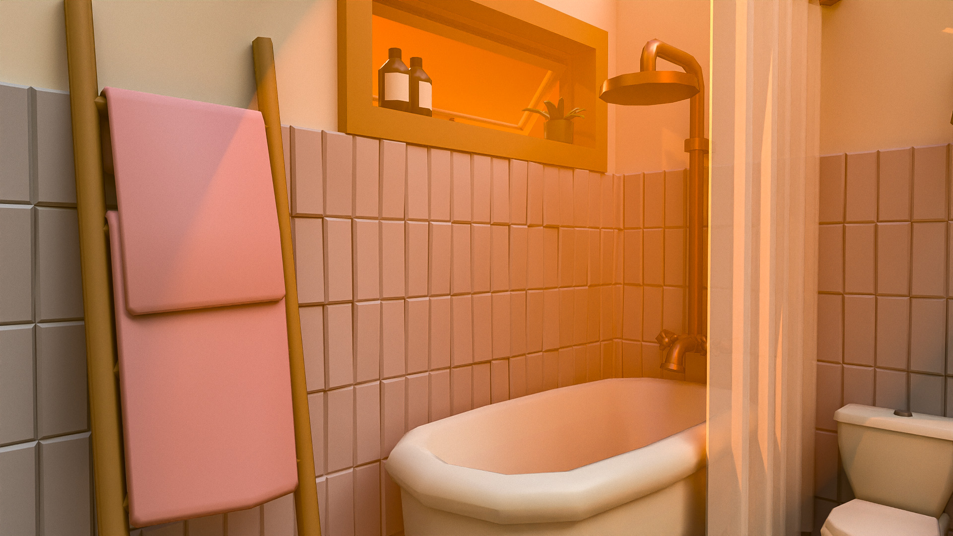 Interior Pack2 Low-poly 3D model_10