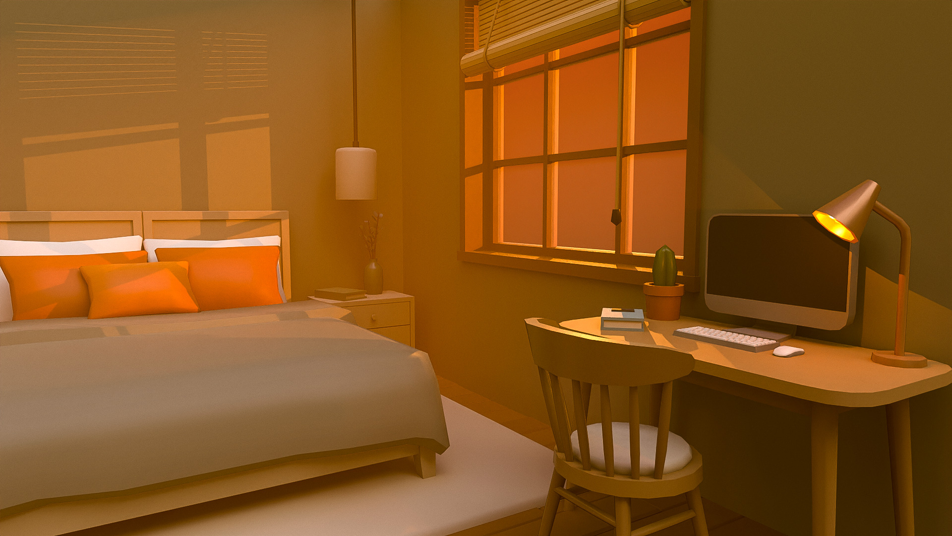 Interior Pack2 Low-poly 3D model_13