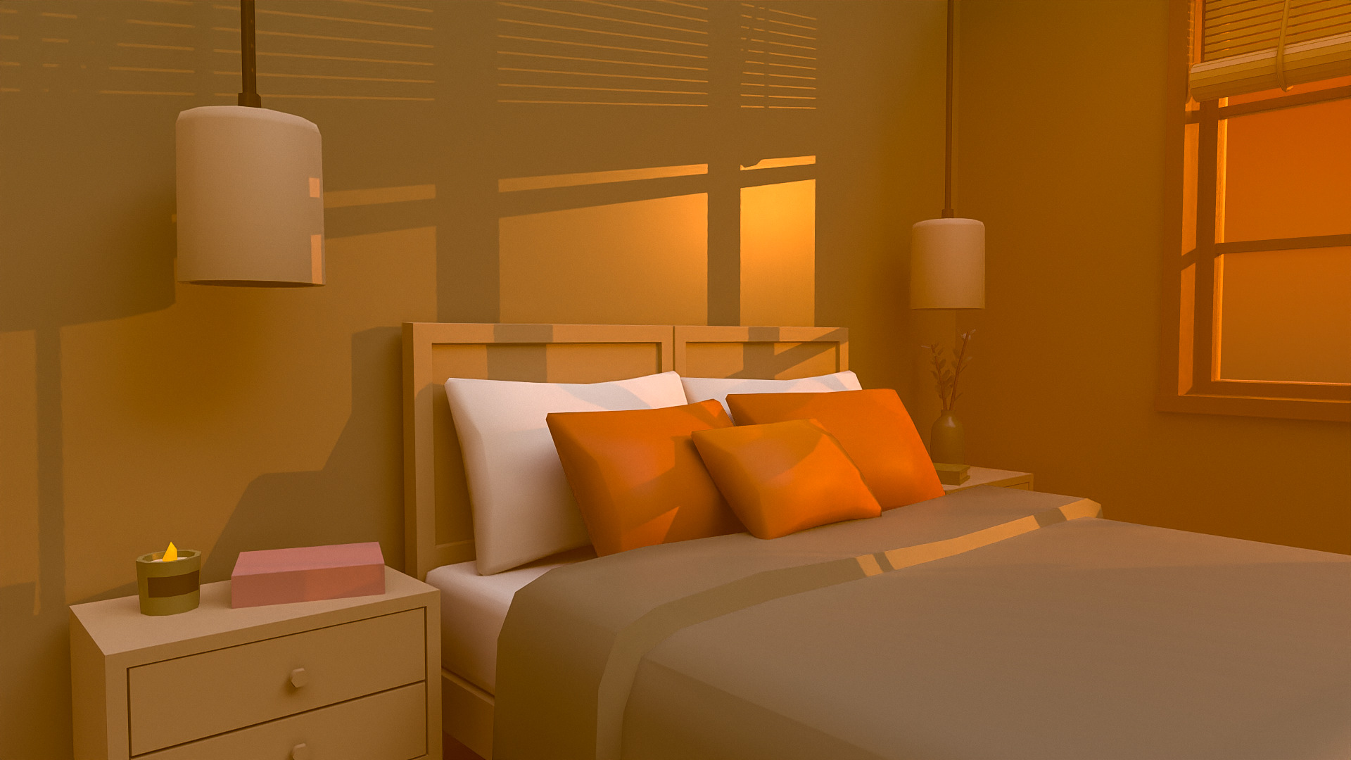 Interior Pack2 Low-poly 3D model_14