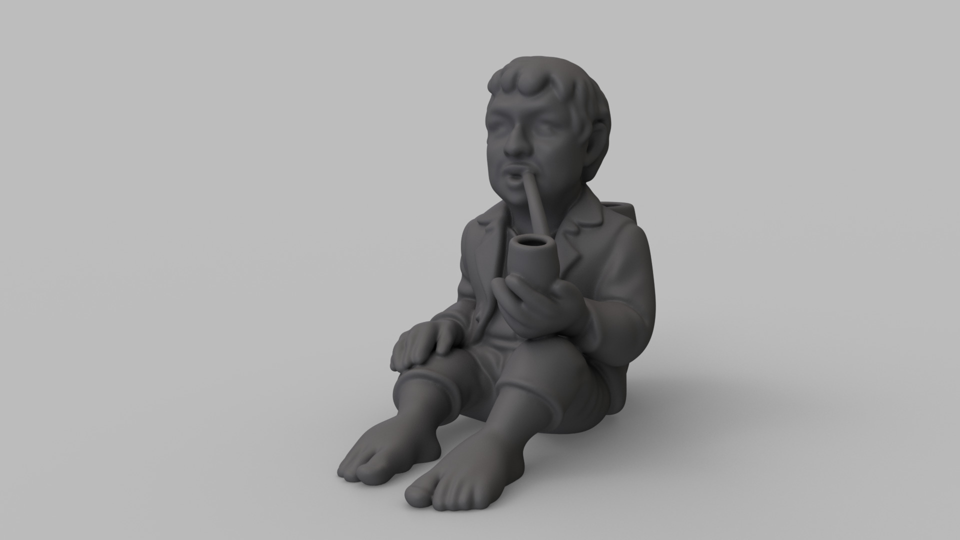 Hobbit Figure 3D print model_6