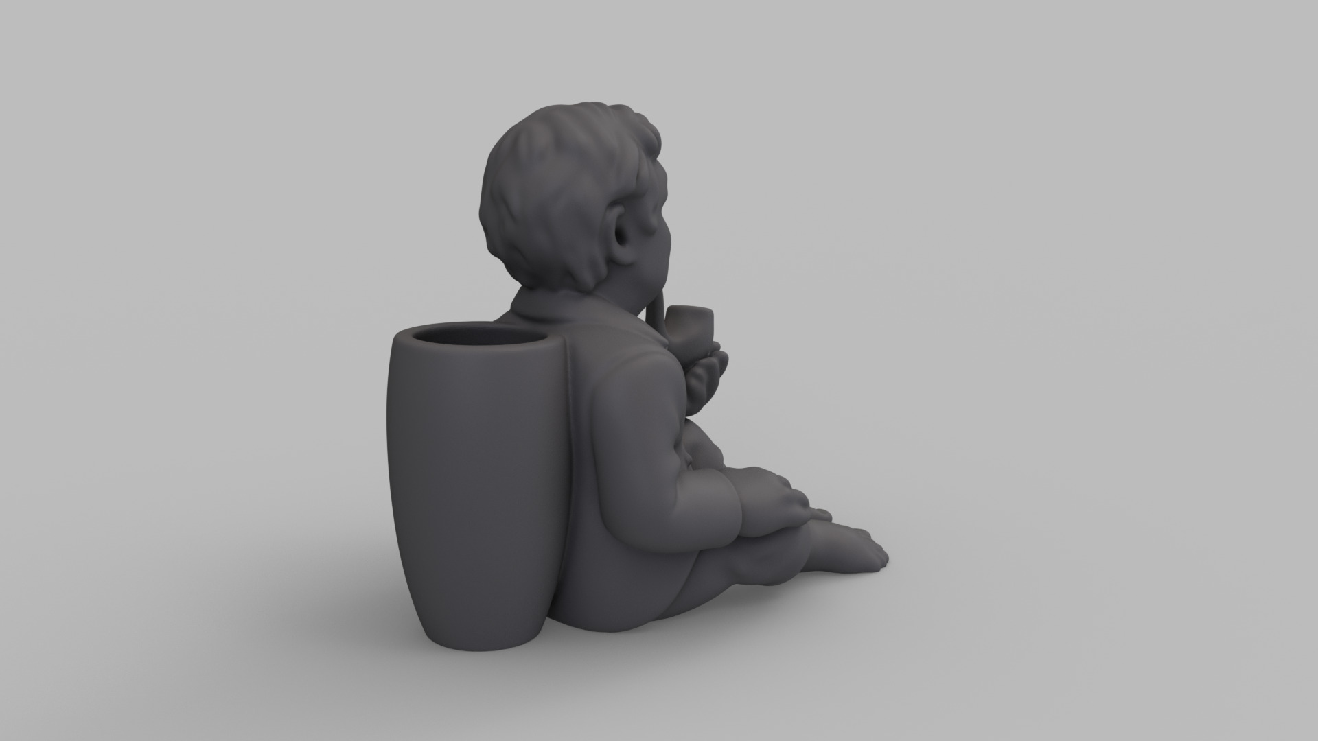 Hobbit Figure 3D print model_7