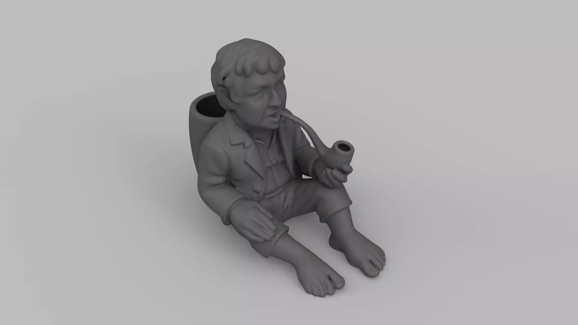 Hobbit Figure 3D print model_0