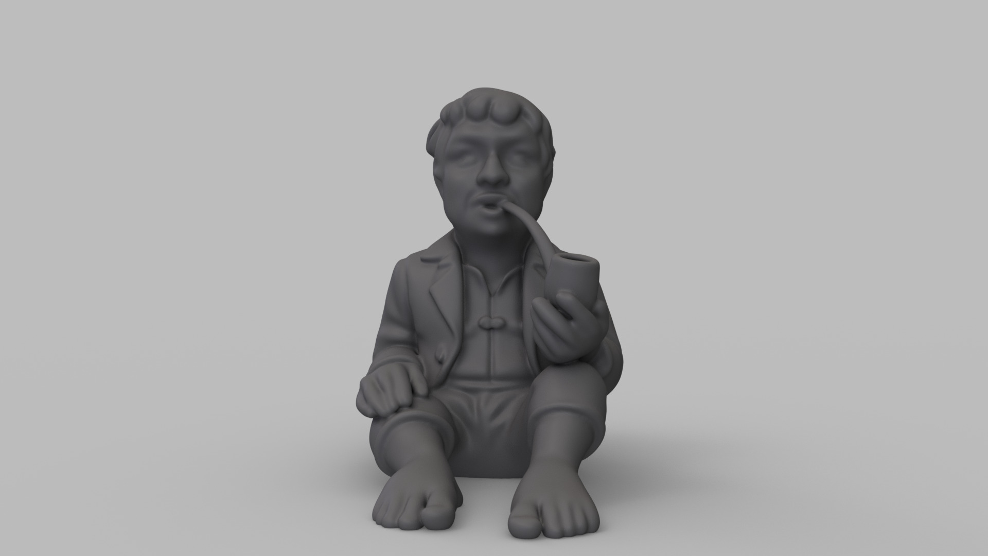 Hobbit Figure 3D print model_2