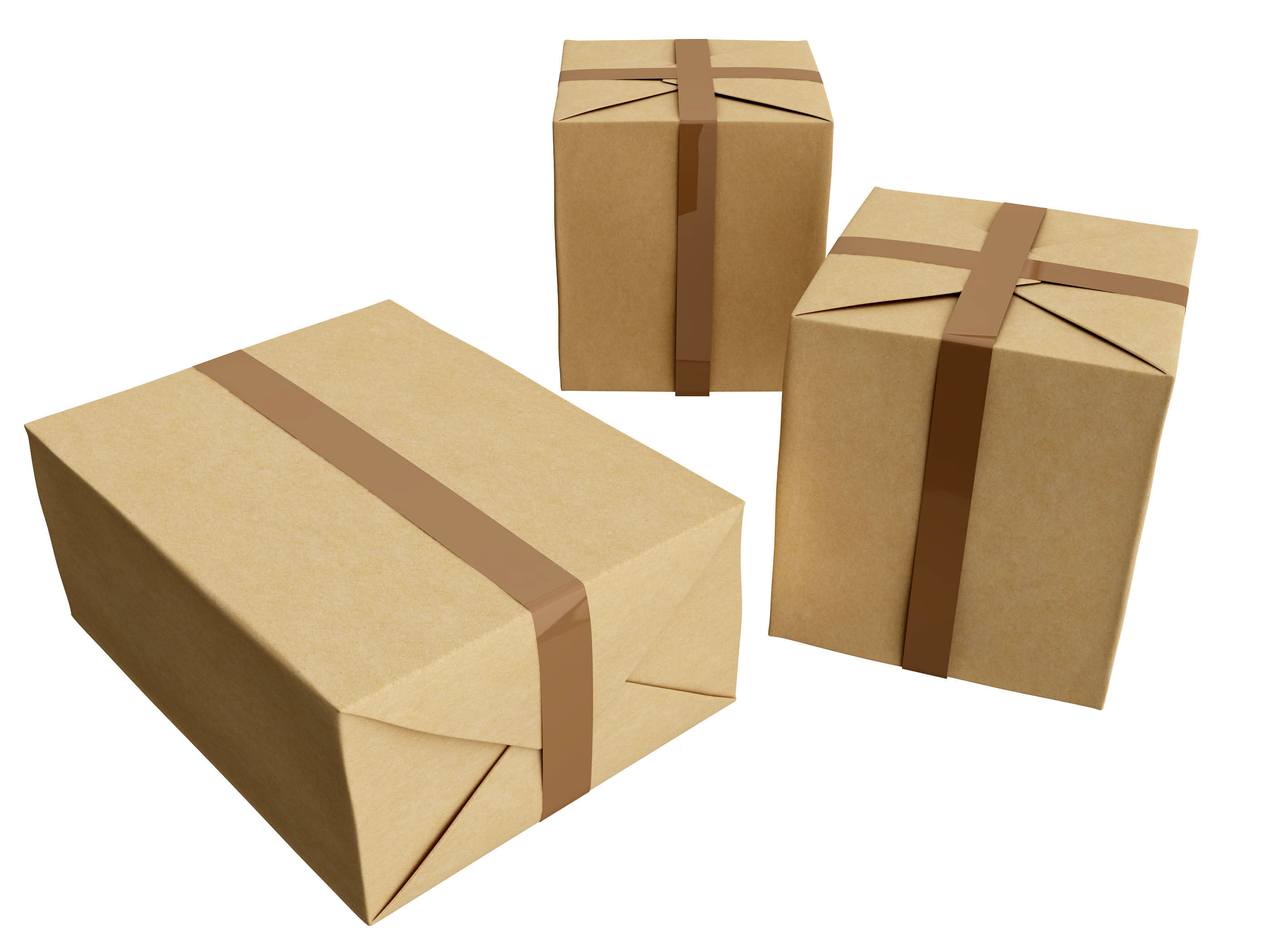 carton Low-poly 3D model_3