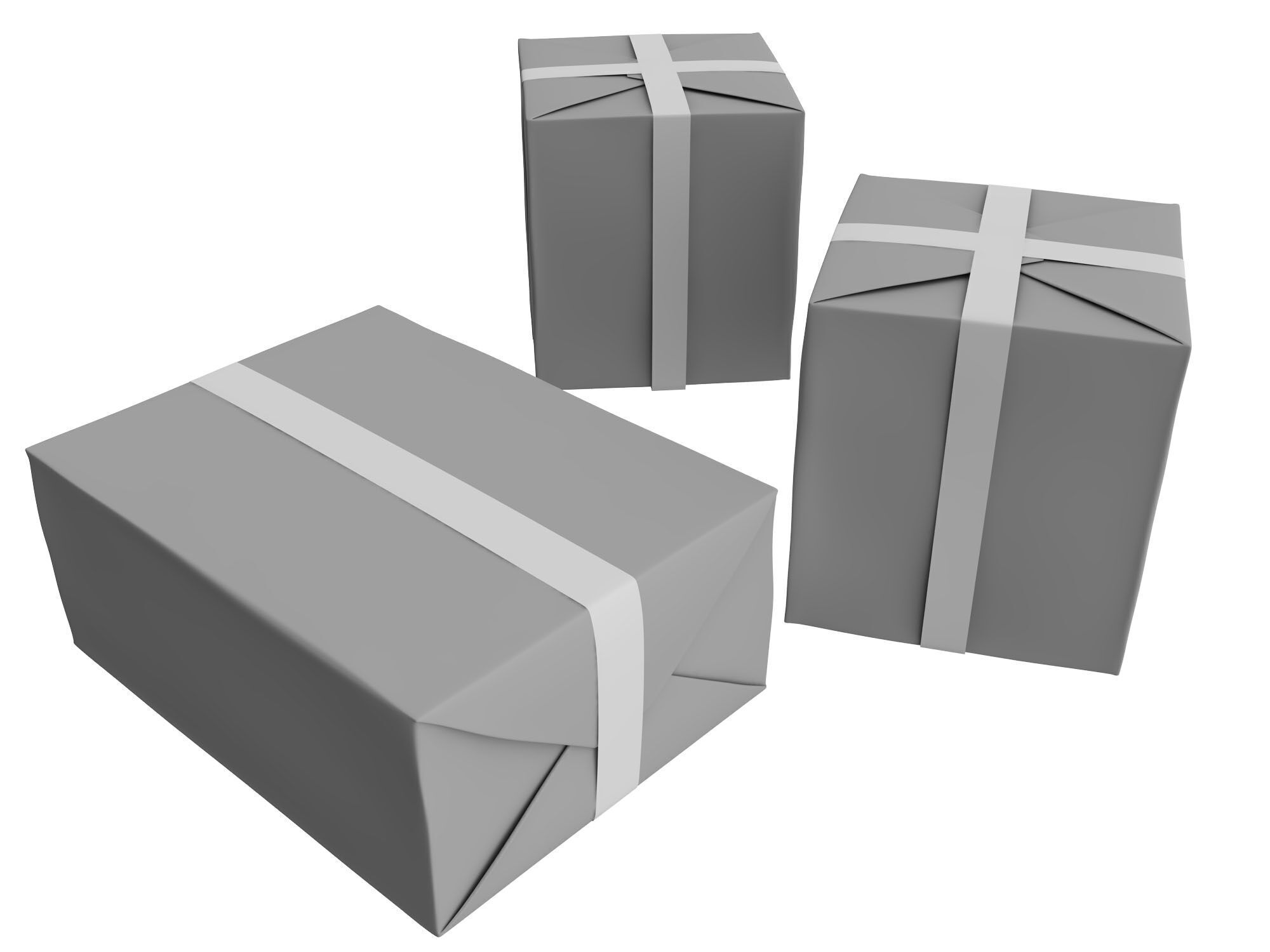 carton Low-poly 3D model_4